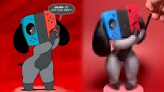 Sculpting Thicc Switchy figure