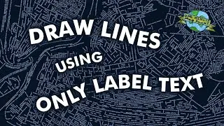 One Minute Map Hack: Draw Lines Using Only Label Text