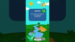 Dinosaur Trivia Quiz Part 1 | Learn About Dinosaurs