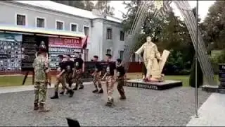 Прийоми рукопашного бою УНСО Яворів. Відео від Ira Kravchuk