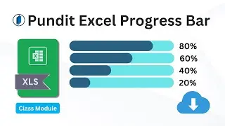 Pundit Excel Progress Bar & Dotted Buffer - Step-By-Step Guide