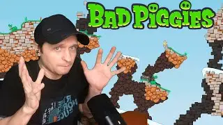 Страшный, сложный, неприятный уровень Bad Piggies #13