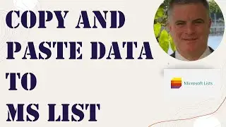 Tips to  Copy and Paste Data to existing Microsoft /SharePoint List