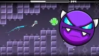 X (Easy demon) 100% by:triaxis | Geometry dash |
