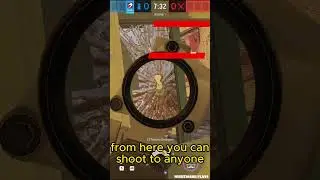 rainbow six siege spawn peeks #rainbowsixsiege #shorts #rainbowsixclips #rainbowsixsiege