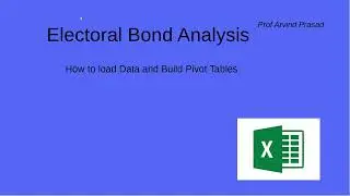 Electoral Bond, PivotChart