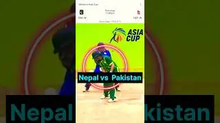 Nepal 🇳🇵vs Pakistan 🇵🇰 || women Asia cup 2024 || Nepal vs Pakistan live || #cricket #nepal