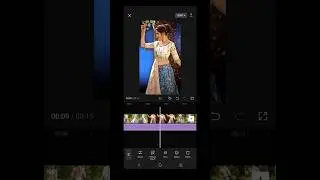 How To Add Blu-ray Scanning Effect In Capcut App || 