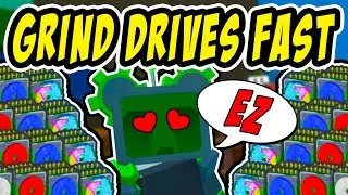 🤔How to Grind Drives *FAST* - ANY COLOR [GUIDE] | Bee Swarm Simulator Roblox