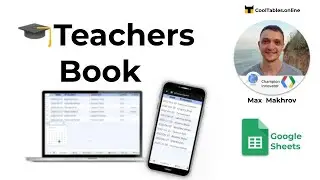 🎓Teachers Book. Accounting system for tutors in Google Spreadsheet
