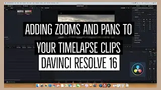 How to Fake Camera Pan and Zoom Shots in DaVinci Resolve 16