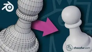 Blender 2.8 Beginner Tutorial PART 19: Subdivision Modifier