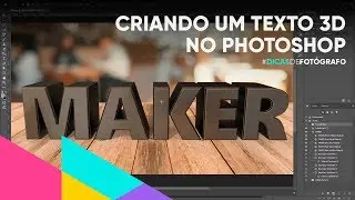 Como criar um texto 3D no Photoshop