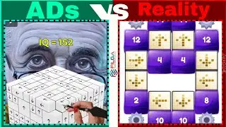 Game Ads Vs Reality 34, UnPuzzle: Block Puzzle Tap Away Gameplay, Android, iOS, Filga