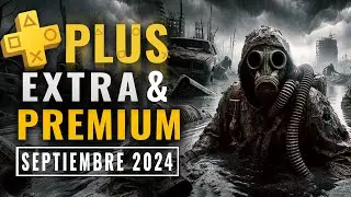 LOS NUEVOS JUEGOS SEPTIEMBRE 2024 PLAYSTATION PLUS (EXTRA, DELUXE & PREMIUM)