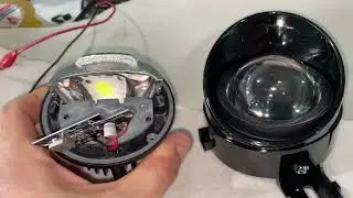 ПТФ  линза, лазерные led туманки, что внутри!