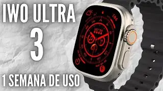 Iwo Ultra 3 com 1 semana de USO! O MELHOR Iwo até o MOMENTO?! um sensor BOM?! DECEPÇÃO?