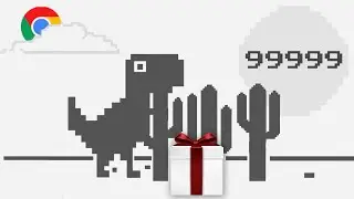 How 🌵🌵🌵 3 Cacti From The Game Dino T-Rex Gifted A New High Score ► 2635 To My Arcade Dinosaur