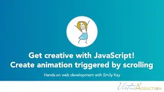 Use JavaScript to create animation that is triggered by scrolling
