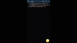 Swap Two Number in Python Language.