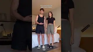 He styled me in HIS clothes! How did he do? 🥹💖 Subscribe for #couple