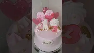 Торт девочке на 3 годика