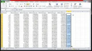 Excel. Удаление всех строк с нулями.