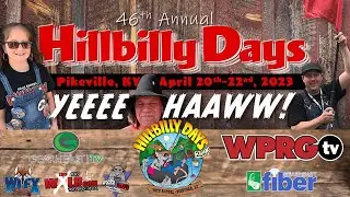 2023 Hillbilly Days Festival Coverage - Day 2 Music from the Court House Stage (4.21.23)