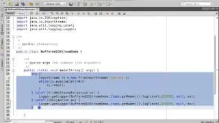 Java Buffered Input Output Streams