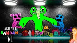 ПРИШЕЛЬЦЫ РАЗОРВАЛИ ДЖАМБО 😨 САДИК БАНБАНА 6 - GARTEN of BANBAN 6 Валеришка