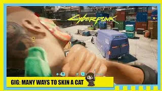 Cyberpunk 2077 - GIG: Many Ways to Skin a Cat PERFECT Stealth Guide