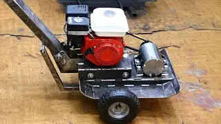 Homemade Soil Compactor with 200cc Engine