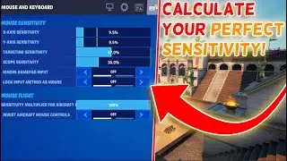 How to Find your PERFECT Sensitivity (Fortnite Battle Royale)