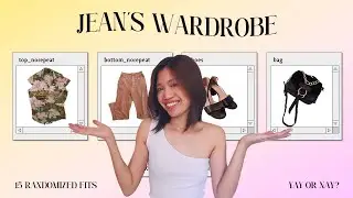 15 RANDOM OUTFITS: YAY or NAY? a slightly chaotic and low quality outfit randomizer vlog