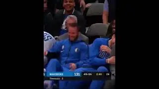 When J.J. Barea faked checking himself into the game 🤣 