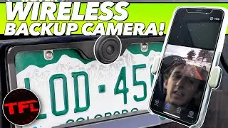 Is The $200 FenSens WIRELESS Backup Camera Cool or Crap? Here's How It Works In A Busy Parking Lot!