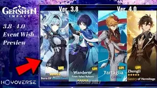 GOOD NEWS! Ver. 3.8 - 4.0 Full Banner Already Revealed... Eula, Wanderer, Zhongli - Genshin Impact