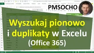 Excel - Wyszukaj pionowo z duplikatami (wiele wartości jako) wyniki Office 365 [odc.866]