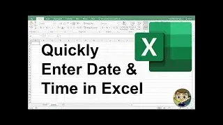 Quick way to enter date and time in Excel by shortcut 