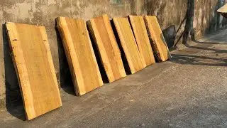Talented Carpenter //  The Wood With Strange Colors Was Crafted Perfectly Into A Coffee Table.