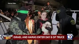 Israel-Hamas truce marks day 6