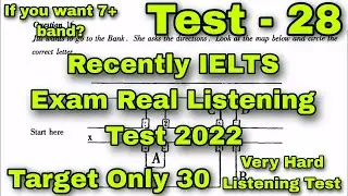 VERY HARD LISTENING TEST 2022 | IDP REAL IELTS LISTENING TEST 2022 | NEW IELTS LISTENING TEST 2022