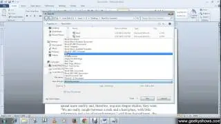 Microsoft Office Word 2010 Save Doc file as PDF