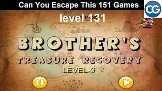 Can You Escape This 151 Games level 131 - Brother's treasure recovery 9 - Complete Game