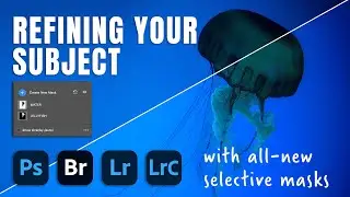 Refining a Subject with All-New Masks in Lightroom and Photoshop