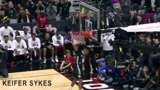 Keifer Sykes | Austin Spurs 45 Inch Verticle D League Dunk Contest 2016