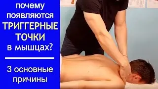 Триггерные точки. 3 основные причины появления триггеров в мышцах