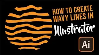 How to Create Wavy Lines in Adobe illustrator