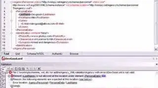 XML Validation with XMLSpy's XML Validator