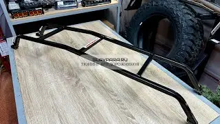 Лестница УНИКАР для УАЗ Буханка (установка без сверления)